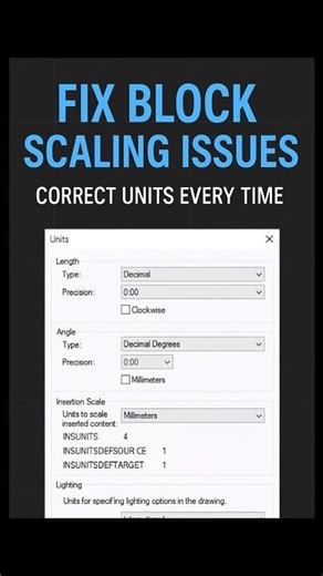 AutoCAD Block Size Wrong? Try This First #AutoCAD #Tutorial