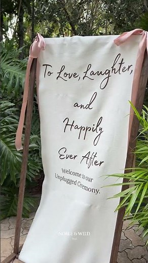 WEDDING WELCOME SIGNS & SEATING CHARTS 🤍