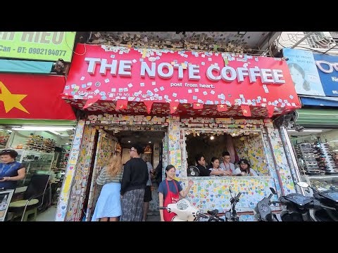 Visiting Hanoi’s Famous Note Coffee — Ranked #4 Most Instagrammable Café in 2025!