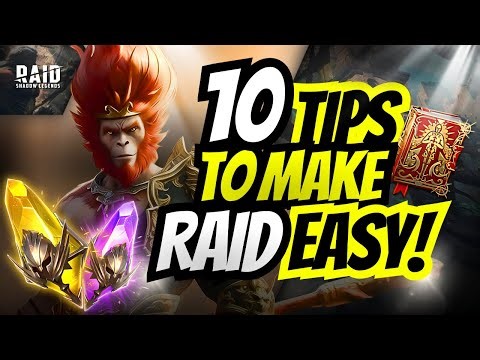 ⚡ 10 TIPS That Make RAID EASY! (EVEN for VETERANS!) 💀