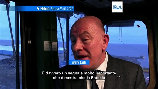 La portaerei francese Charles de Gaulle in Svezia per esercitazioni