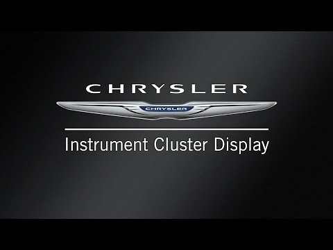 Instrument Cluster display | How To | 2020 Chrysler Pacifica