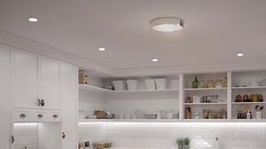 Progress Lighting 6 in. Incandescent Satin White Lensed Shower Recessed Trim Glass Diffuser for 6 in. Housing, 1 Pack P806004-028