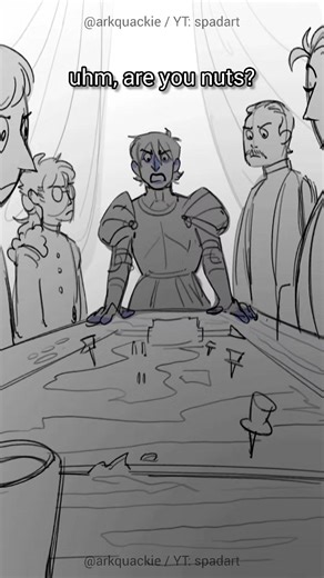 This is how most council meetings go 😅 (Falko & Suwan) #fantasy #originalcharacter #procreate #ocanimation #animatic
