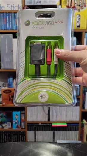 The two different packaging styles of the X360 vga cable. A true life-saver back in the day. #x360