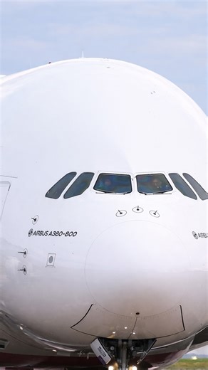 Standing Close to an A380 During Engine Power