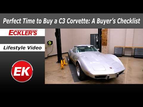 The C3 Corvette: The Underrated Classic You Can Still Afford! A Buyer's Checklist