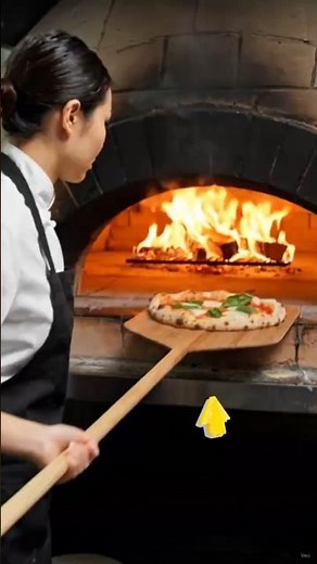 How Real Italian Pizza Is Made in a Wood-Fired Oven 🍕🔥 | Authentic Pizza Making Process