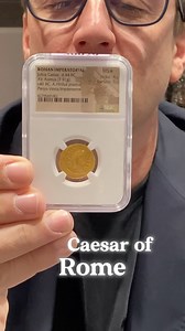 EVP of World and Ancient coins, Cris shares a truly fascinating coin from our November 1 - 2 World & Ancient Coins Platinum Session and Signature® Auction 3119 . #CoinCollecting #WorldCoins #RareCoins #AncientCoins #RomanCoins #juliuscaesar #HeritageAuctions | Heritage Auctions Coins
