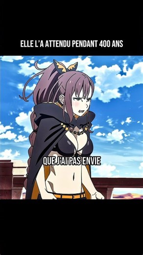 Elle l’a attendu pendant 400 ans 😢 l Re Zero l #anime #animeedit #shorts