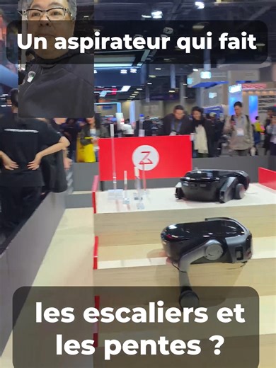 Aspirateur Roborock capable de monter les escaliers