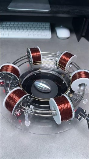 Magnetic field simulator#model #engine #toys #diy