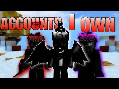 Accounts I Own in Bedwars | Blockman Go | Part - 1 