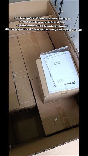 Celestron NexStar 8SE Computerized Telescope – 8-Inch Schmidt-Cassegrain Optical Tube – Fully Automated GoTo Mount with SkyAlign – Ideal for Beginners and Advanced Users – 40,000  Object Database