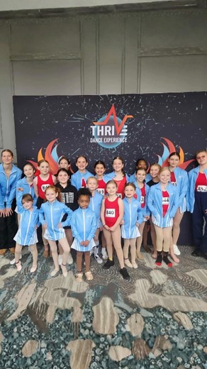 Growing step by step ❤️👠 Thank you @thrivedanceexperience for a fun weekend! We appreciate all the love your faculty has poured out to cultivate our dancers into being the best people they can be. 🥰 Big hopes to dance with you and all our friends again next year! Special shout-outs to Caroline and Trulie for earning themselves summer intensive scholarships at @ohio.university and @umontana and Becca and Kenley for earning awards in Theatre Jazz and Ballet class! | The Red Shoes Dance Academy