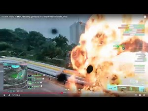 A Great round of M3A3 Bradley gameplay in Control on ‪@Battlefield‬ 2042!