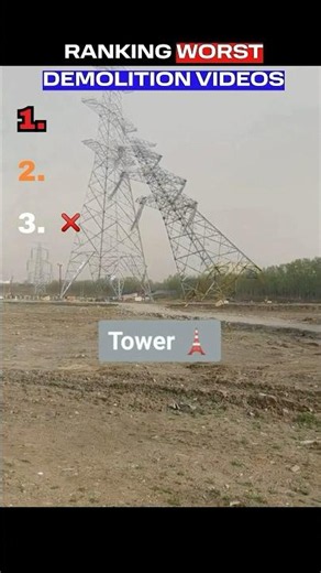 Ranking The Worst Demolition Fails #demolition #fails #shorts