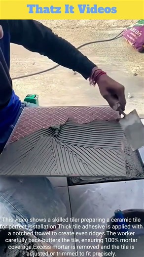 Perfect Tile Installation: Mastering Back-Buttering Technique