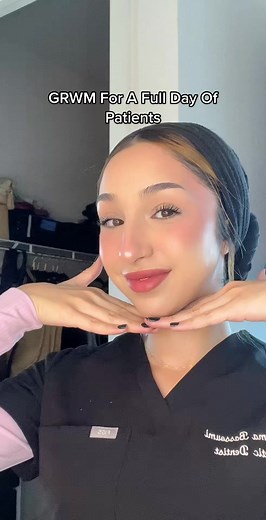 My quick lil makeup routine for work, also this song goes hard #dentist #getreadywithme #grwm #routine #makeuproutine #arabicsong #doctor #grwmroutine #grwmaesthetic #aesthetic #cleangirlmakeup #foryoupage #rarebeauty #concealerhack #lipstain #workmakeup #cleangirlaesthetic