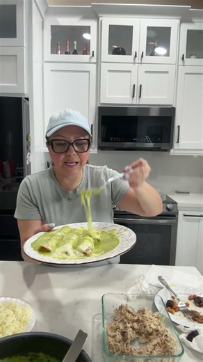 Enchiladas verdes