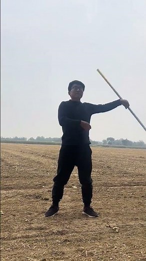 Progressive teaching on the side-throwing staff! #Golden Monkey Rod #Staff Flower Technique #Basic