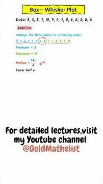 Learn to draw Box and Whisker Plot || Class 10 math ex 12.2 nbf || Ex 13.2 Cantab || #boxplot