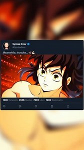 Meanwhile, Inosuke 🐗💪🏻 #foryoupageシ #fypシ゚viralシfypシ゚ #viral #anime #animeedit #demonslayer #tanjiro | Syntax Error