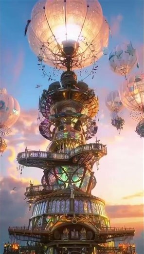 Steampunk Magic: If Ships Could Fly... ⚓️☁️