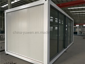 [Hot Item] 20FT Modular Prefabricated Sandwich Panel Walls Flat Pack Container House
