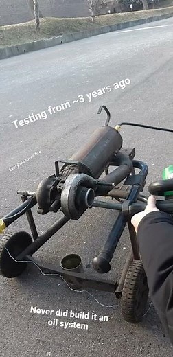 DIY Turbojet Engine Test 3 years ago