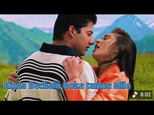 Kitni Bechain Hoke (Full 4K Video Song) | Udit Narayan | Alka Yagnik | Kasoor Movie