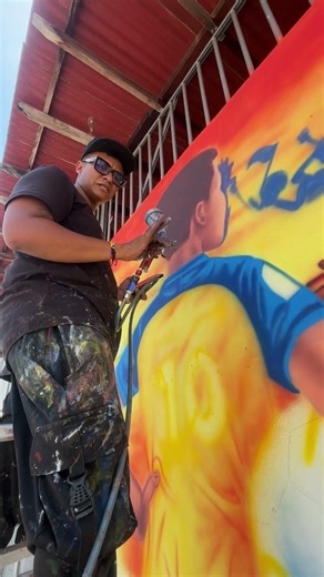 Aerografia a mano alzada pistola de retoque si funciona ￼