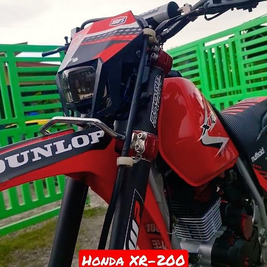 MODIFIED HONDA XR-200 | Owner: Roel Braquis Modified By: Jessie Ganuay Jr | XR200 GENERALS CLUB 2018