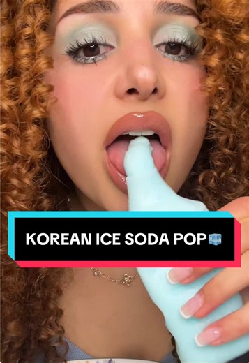 Delicious Korean Ice Soda Pop Experience