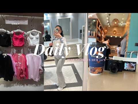 DAY IN MY LIFE as a mom in her 20'S 🎀♡. dilly dallying + shein haul + shopping + mom duties !