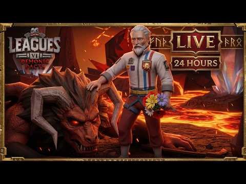 🔴45,000+ POINTS IN 24 HOURS?! The Ultimate OSRS Leagues 6 Speedrun LIVE!