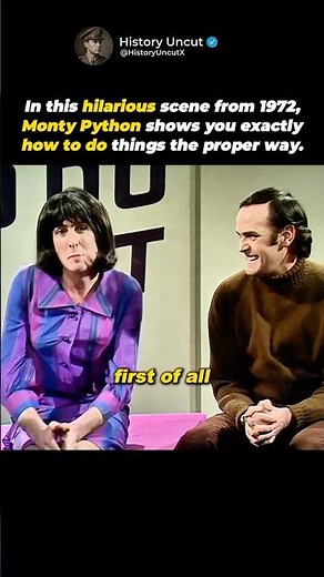 Monty Python Shows You "How to Do It" 😂