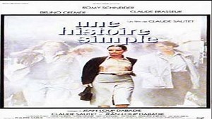 ASA 🎥📽🎬 A Simple Story (1978) a film directed by Claude Sautet and starring Romy Schneider, Claude Brasseur, Bruno Cremer