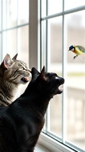 #cat chirping
