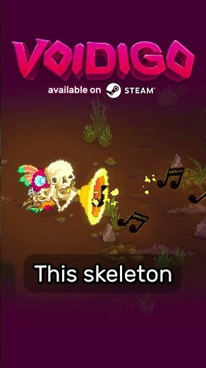 Skeleton with a trumpet!