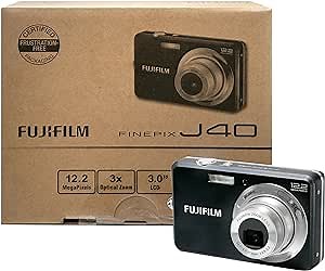 Fujifilm FinePix J40 12.2 MP Digital Camera with 3x Optical Zoom and 3-Inch LCD (Includes 2 GB SD Memory Card)