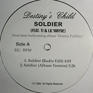 Destiny's Child Feat. TI And Lil' Wayne - Soldier