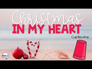 Christmas Pop Cup Routine - Christmas in my Heart