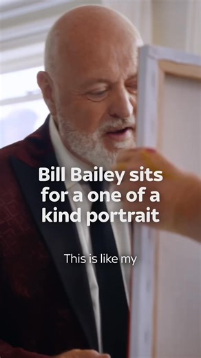 That's Bill Bailey's passport photo sorted! 🦎🖼️ Watch the Sky Arts Awards 2025 on 16th September! | Sky TV