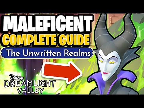 How to UNLOCK Maleficent! (All Puzzles & Secrets) | Dreamlight Valley: Storybook Vale