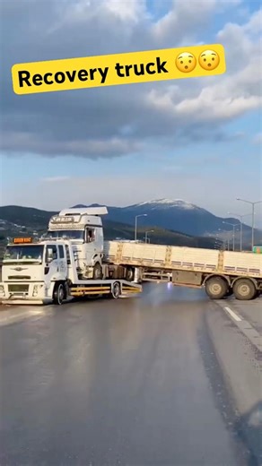 Recovery truck 😯🚛 #truckdriver #hgv #germantruckdriver #lkwfahrer #automobile