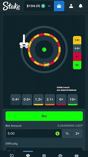 Stake dart started with $50...