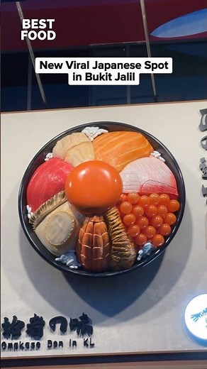 New Viral Japanese spot with delicious Omakase Dons!🍣✨ 📍 Wasabi Plus 山葵日料 | Bukit Jalil