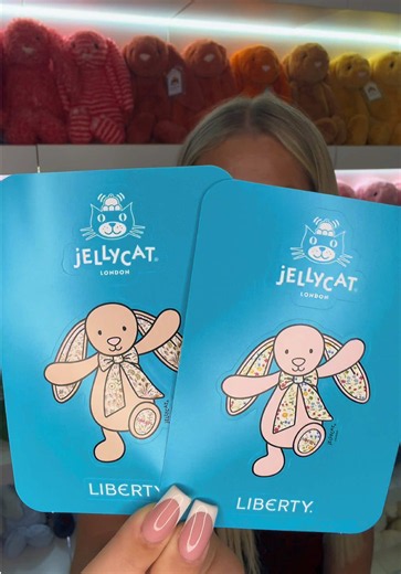 The new @Jellycat Liberty bunnies are here! Watch my haul from the @Liberty London event today! 🐰🩵 #jellycat #libertylondon #jellycatbunny #jellycatexclusive #jellycatcollector