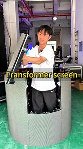 Cylindrical LED Display Screen @yungreece #SRYLED #ledscreen #leddisplayscreen #rentaldisplayscreen #flexibleleddisplayscreen #ledfactory #irregularshapedscreen | Shenzhen Sryled Photoelectric Co., Ltd